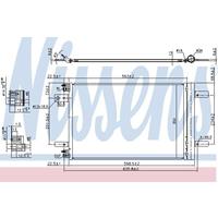 citroen Condensor, airconditioning