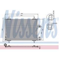 citroen Condensator, airconditioning 94560