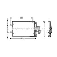 opel Condensor, airconditioning