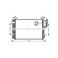 kia Condensor, airconditioning