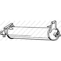 Uitlaat bosal referentie 233-497