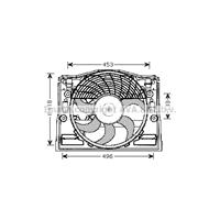 bmw Koelventilatorwiel
