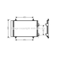 kia Condensor, airconditioning KA5341D
