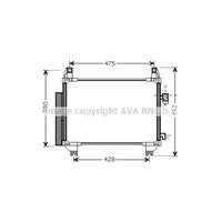 Toyota Condensor, airconditioning