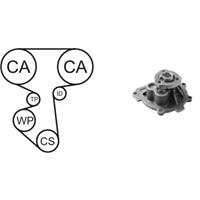 Waterpomp + distributieriem set AIRTEX, u.a. für Opel, Chevrolet, Vauxhall, Fiat, Alfa Romeo, Saab