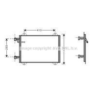 Audi Condensor, airconditioning