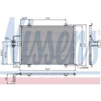 Condensor, airconditioning NISSENS, u.a. für Renault