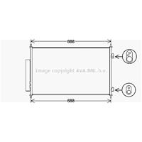 hyundai Condensor, airconditioning