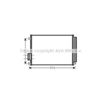 fiat Condensor, airconditioning