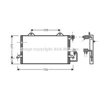 Audi Condensor, airconditioning