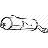 Achterpot bosal referentie 190-503