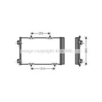 PRASCO Trockner RTD493 Klimatrockner,Klimaanlage Trockner RENAULT,CLIO III BR0/1, CR0/1,TWINGO II CN0_,MODUS / GRAND MODUS F/JP0_