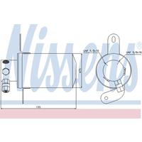 Droger, airconditioning NISSENS, Diameter (mm)75mm, u.a. für Mercedes-Benz