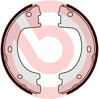 BREMBO Handbremsbeläge S 50 521 Handbremsbacken,Bremsbackensatz, Feststellbremse VW,MERCEDES-BENZ,CRAFTER 30-50 Kasten 2E_,CRAFTER 30-35 Bus 2E_