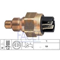 FACET Kühlmitteltemperatursensor 7.3510 Kühlmittelsensor,Kühlmitteltemperatur-Sensor RENAULT,CLIO I B/C57_, 5/357_,ESPACE II J/S63_,19 II B/C53_