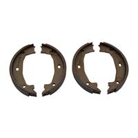 NK Handbremsbeläge 2715662 Handbremsbacken,Bremsbackensatz, Feststellbremse BMW,3 E46,3 Touring E91,3 E90,1 E87,3 Touring E46,3 Compact E46