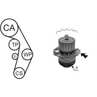 Wasserpumpe + Zahnriemensatz | AIRTEX (WPK-199801)