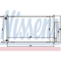 Condensor, airconditioning NISSENS, u.a. für Honda