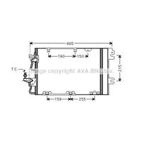 opel Condensor, airconditioning