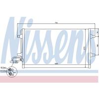 Kondensator, Klimaanlage | NISSENS (940154)