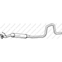Mittelschalldämpfer BOSAL 287-431