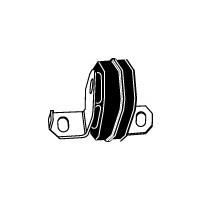 WALKER Halter, Abgasanlage VW,AUDI,SKODA 80105 1J0253144
