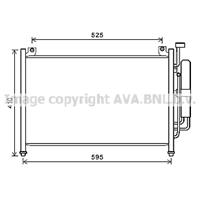 mazda Condensor, airconditioning