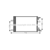 PRASCO Klimakondensator OLA5500D Kondensator,Klimakühler OPEL,CHEVROLET,VAUXHALL,ZAFIRA B A05,ASTRA J Sports Tourer,ASTRA J,ZAFIRA TOURER C P12