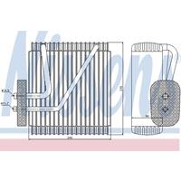 NISSENS Verdampfer 92161 Klimaverdampfer,Verdampfer, Klimaanlage VW,FORD,SEAT,SHARAN 7M8, 7M9, 7M6,GALAXY WGR,ALHAMBRA 7V8, 7V9