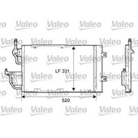 Condensor, airconditioning Valeo 818168