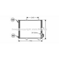 subaru Condensor, airconditioning