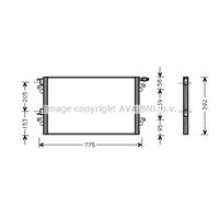 renault Condensor, airconditioning RTA5280