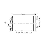 opel Condensor, airconditioning