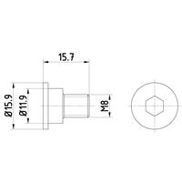 hellapagid Schraube, Bremsscheibe | HELLA PAGID (8DZ 355 209-031)