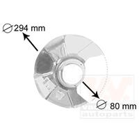 volkswagen Stofschild Voor L/r -85