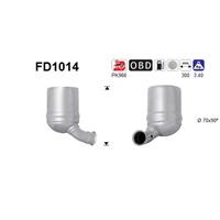Ruß-/Partikelfilter, Abgasanlage AS FD1014