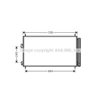 Toyota Condensor, airconditioning