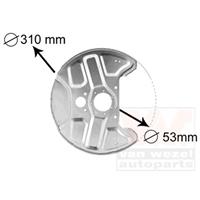 Volvo STOFSCHILD VOOR L/R Diam : 28mm +ABS