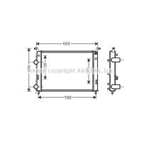 honda Condensor, airconditioning