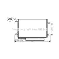 avacooling Condensor, airconditioning AVA COOLING MSA5382D