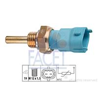 Temperatuursensor, Sensor, olietemperatuur FACET, u.a. für Renault Trucks, Jeep, Opel, Vauxhall, Peugeot, Saab, Maserati