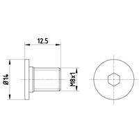 Schraube Bremsscheibe Hella pagid für dodge mercedes vw