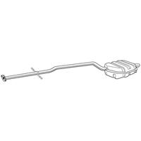 WALKER Endschalldämpfer MINI 22684 18101485992,18101485995,18107526612 Endtopf,Auspuff Endtopf,Nachschalldämpfer,ESD 18307537082