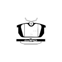 superdeals Remblokkenset, schijfrem Super Deals, u.a. für Fiat, Lancia, Alfa Romeo
