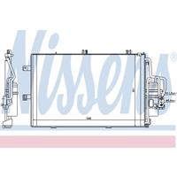 Condensor, airconditioning NISSENS, u.a. für Opel