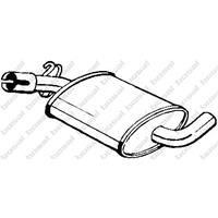 BOSAL Mittelschalldämpfer VW 233-421 191253409AS,191253409AT,191253409AD MSD