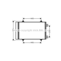 fiat Condensor, airconditioning