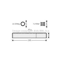 Trockner, Klimaanlage AVA TOD349