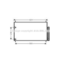 Toyota Condensor, airconditioning