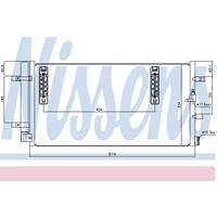 Kondensator, Klimaanlage | NISSENS (940042)